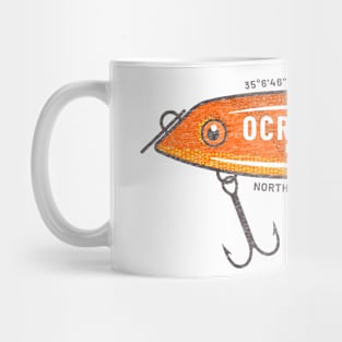 Ocracoke Island, NC Summertime Vacationing Fishing Lure Mug